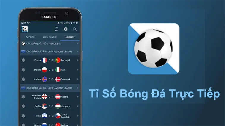 Cập Nhật Tỷ Số Bóng Đá Trực Tuyến Nhanh Chóng Chính Xác Nhất Hôm Nay